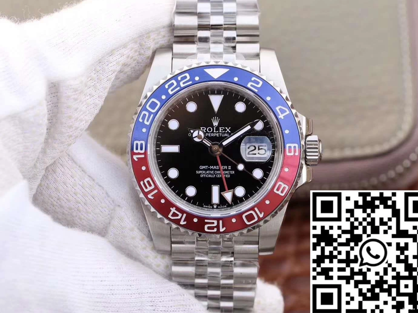 Rolex GM Master GMT 126710BLRO Black II Dial Factory 0503